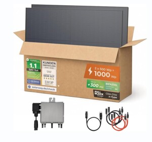☀️ Solarway Balkon Zonnepaneel Set (Plug & Play) 🏡⚡ - Energiehuischeck.nl: Bespaar Tot 30% op Uw Energieverbruik - Energiehuischeck.nl